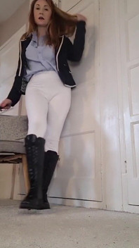 CFNM JOI Boot Fetish Cougar Humiliation and Punishment