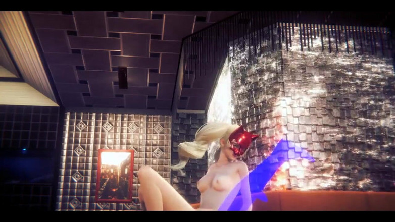 HentaiTubes: 젖탱이를 핥고 시오후키하는 거유 밀프