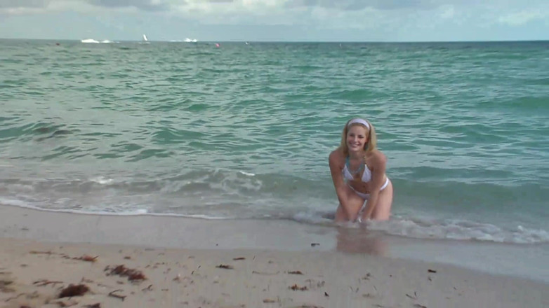 Out Sexxx: Blonde teen gets fucked by a big hard cock