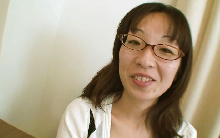 Japan Lust: Japanese nerdy housewife, Nobuko hungry for a hard cock