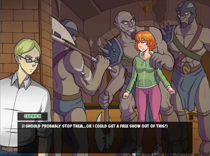 Cartoon Play: Witch hunter part 15 - orcs catch and fuck teen