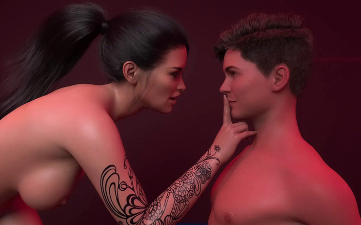 3D Cartoon Porn: College kings 39 - özel odada saten ile seks