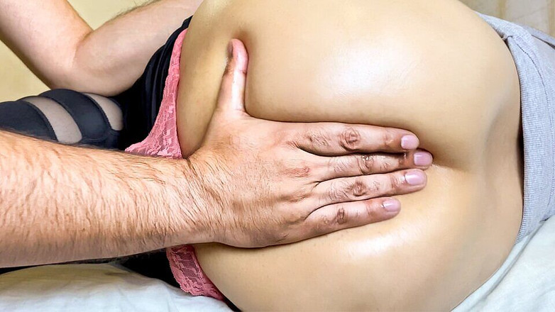 Faustina Pierre: Stepdaughter Almost Missed the Train, Strict Stepdad Spanks and Disciplines...