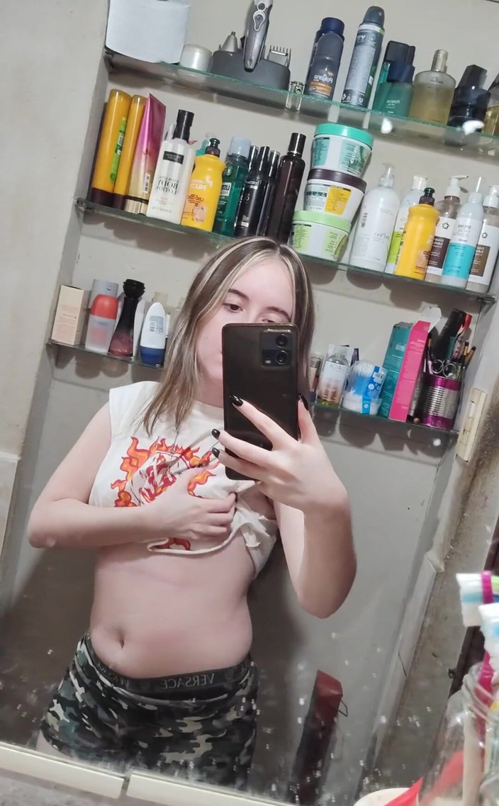 RavenHearth666VIP: Playing with My Cute Nipples
