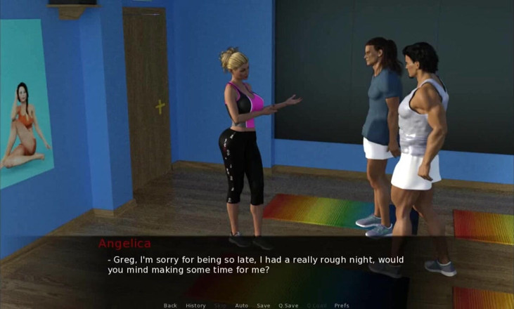 Dirty GamesXxX: Angelica'nın baştan çıkarması: evli kadın kocasına onu aldattığını söyledi ep.17