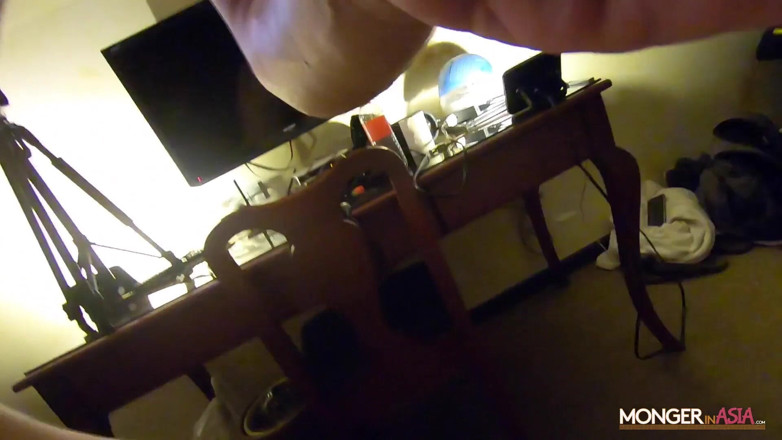 Monger In Asia: Big-titted babe gets creampied on first date!