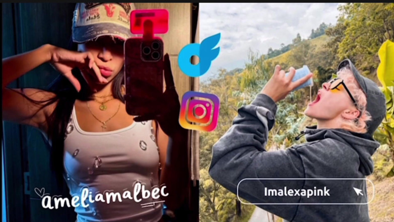 Ameliamalbec: Look at the Landscape! While Admiring the Landscape, His Girlfriend...