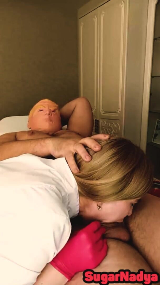 SugarNadya: Mistress SugarNadya sucked fat dick after waxing