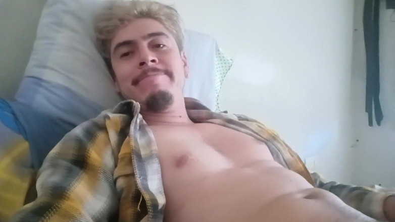 Tabasco Jake: Handsome Stud Waking up with Boner