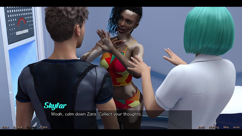 AVN Teller: Stranded in Space - Hot Black Women in My Bed