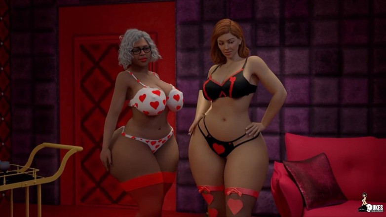 Dukes Hardcore Honeys: Sexy MILF and Curvy GILF Team up for for BBC
