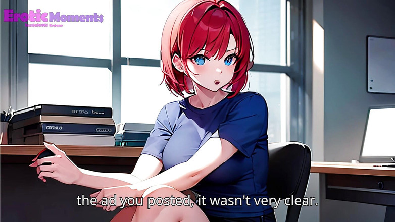 Erojano: Entretien d’embauche en POV avec deux filles