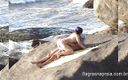 Amateurs videos: Hot wife cheating on her husband on the beach