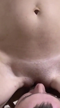 She Rubs Her Pussy Juice All Over My Face and Lips