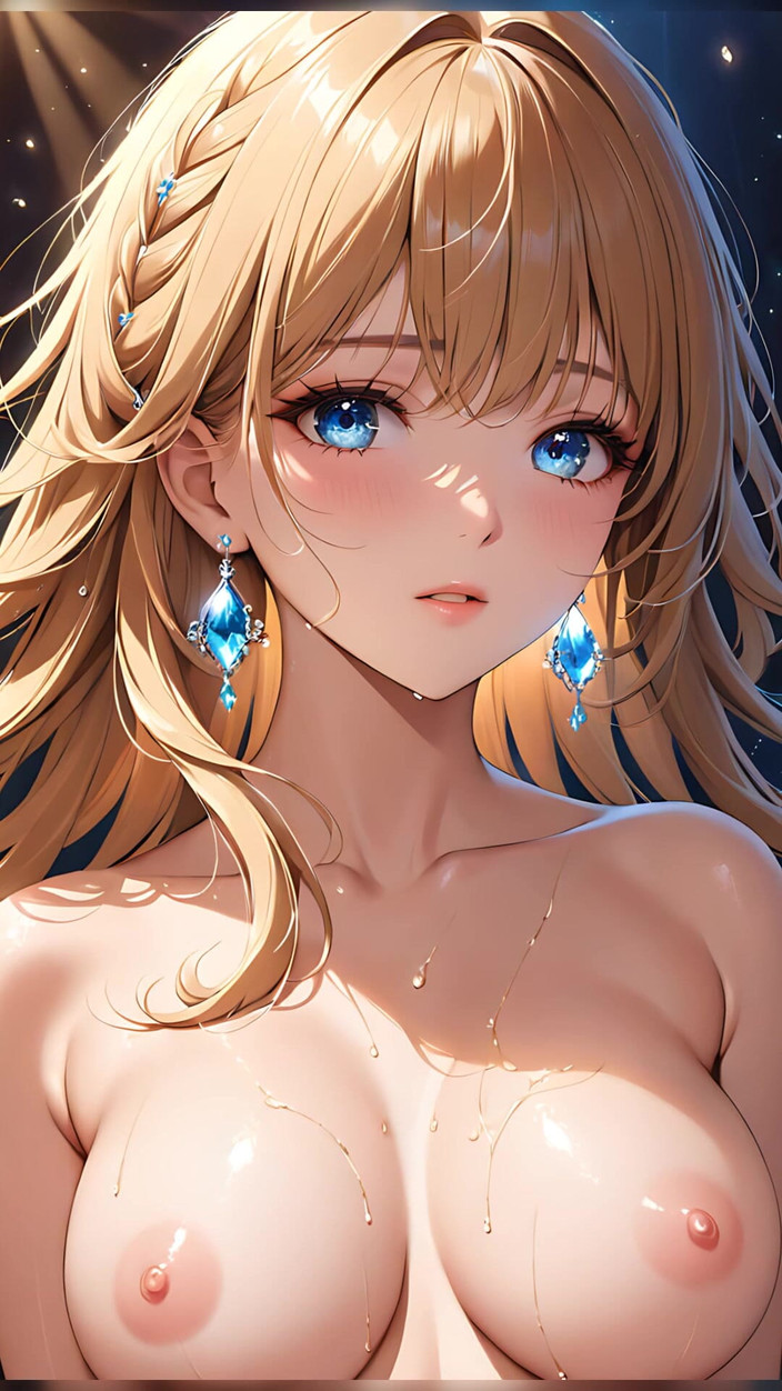 LustRender: प्रकाश का घूंघट: उसके चेहरे के पार जादुई किस्में के साथ एक सुंदर युवा महिला