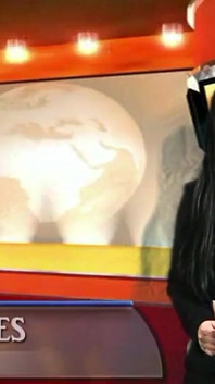 Threesome in TV Studio