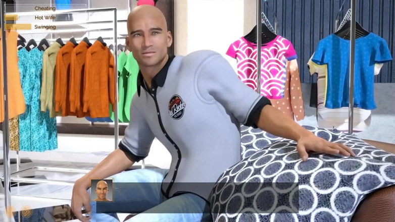 Dirty GamesXxX: Casamento feliz: Interracial Clothing Store Swinger Orgy ep.19