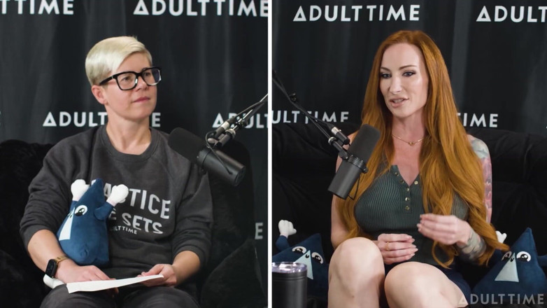 Adult Time Podcast: 외국인 포획이  뜨겁다고 생각하는 소피아 로크?! 성인 시간 팟 캐스트