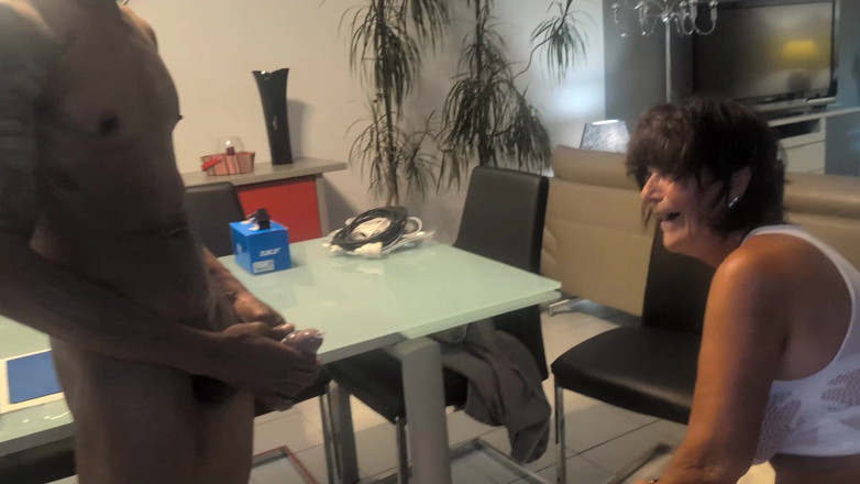 Paris Jango: French Granny Double Penetration and Anal Sex with a BBC