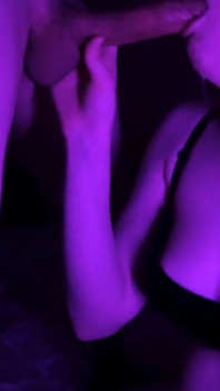 Slobbery Blowjob From a Friend's Wife