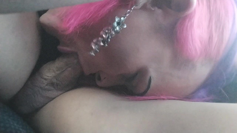 Cyanide Mistress Of Darkness: Blowjob intens trans-lesbian