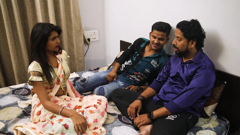 RIABHABI: Two Step Brother Fucked His Step Sister, Hardcore Threesome