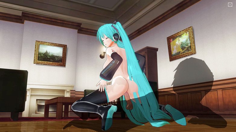 H3DC: Hentai hatsune miku 3d lagi asik ngentot kontol posisi reverse cowgirl
