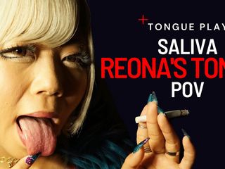 Japan Fetish Fusion: Exploring Oral Delights: Reona&#039;s Tongue, Spit, and Intimate Kiss Experience