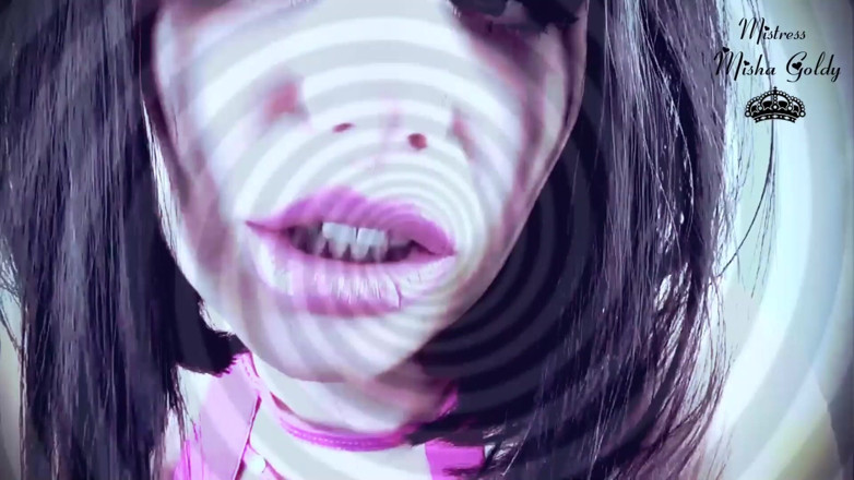 Goddess Misha Goldy: Glossy pink lips and big tits mesmerize with joi and...
