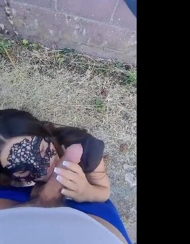 MiaByFoxCoupleItalia: Outdoor car blowjob &amp; handjob by foxcoupleitalia