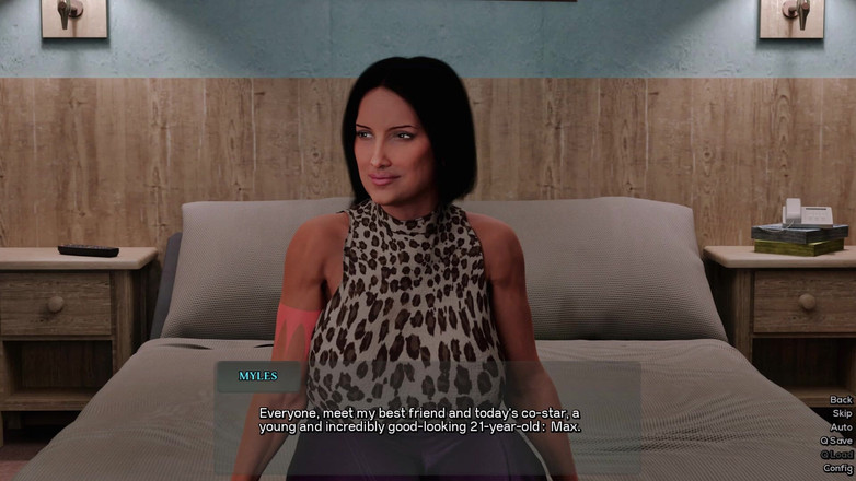 3D Cartoon Porn: Godson 1 - 游戏介绍和monana在镜头前的首次性爱