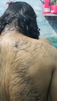 Hot Couple Bath Romance in Bathroom