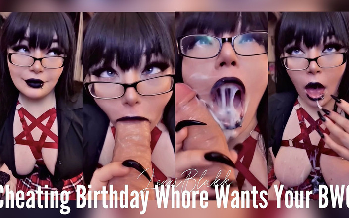 LexxiBakk: Zdradzająca urodziny dziwka chce twojego bwc