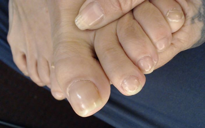TLC 1992: Настоящие натуральные длинные ногти на ногах и пальцы ног