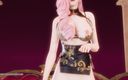 3D-Hentai Games: [mmd] Hyolyn - One Way Love Seraphine Sexy Striptease League of...
