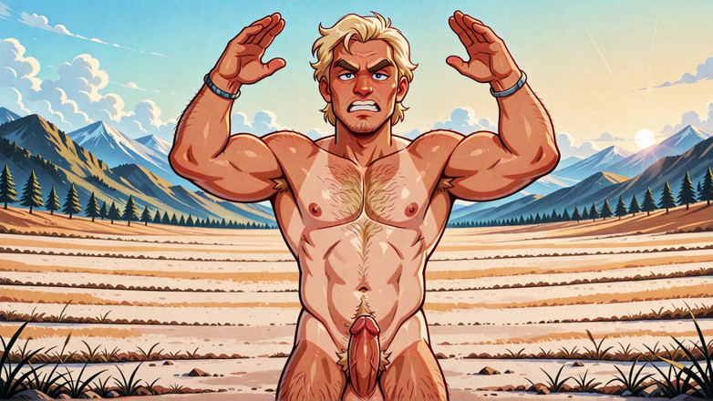 Erotic Man: Kusy s postojem venku necenzurováno