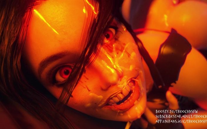 The fox 3D: Resident Evil Claire Redfield förlorade samtal del 2 av Troochnsfw (animering med...