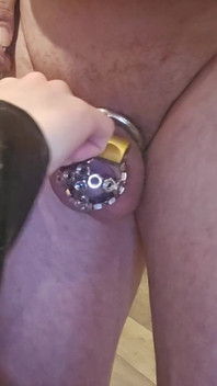 Step-sister Ruby'schastity Exam Bolt Torment & Wand Overload