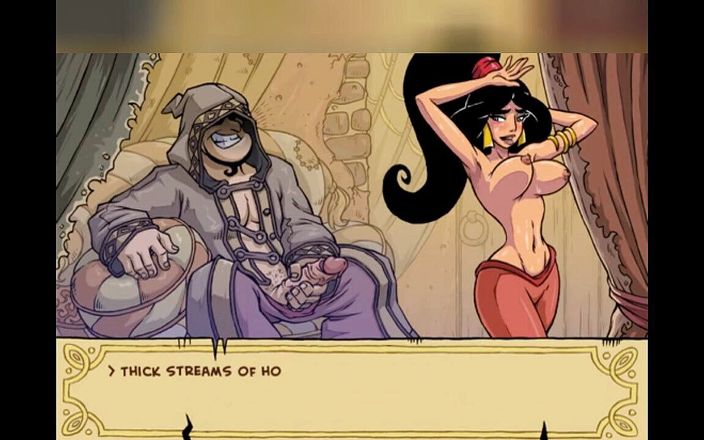 3DXXXTEEN2 Cartoon: Jasmine is taught to have no shame, 3D porn cartoon sex