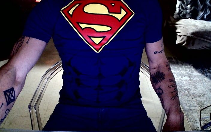 Bro 4XL hung: Superman Cock Tease