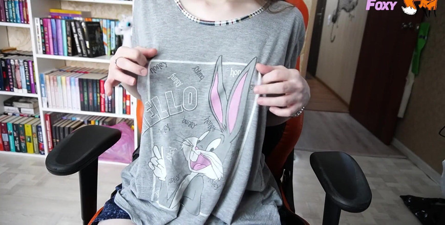 VioletPurpleFoxy: Masturbace bradavek, masturbace kundičky, dvakrát třesoucí se orgasmus