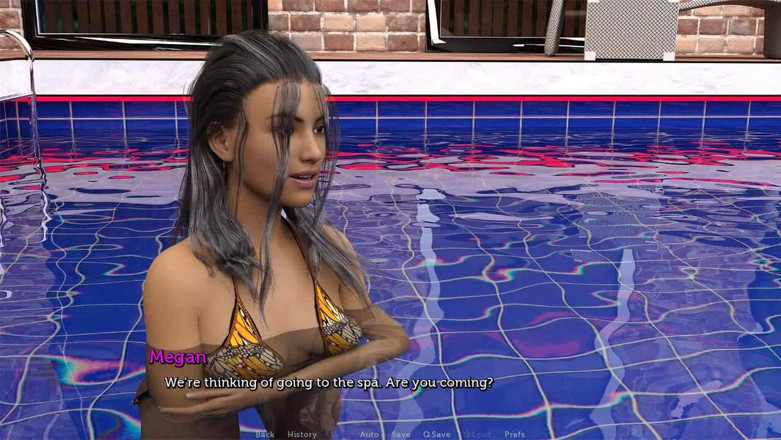 Dirty GamesXxX: Acting lessons: hot bikini private party at the pool-Ep16
