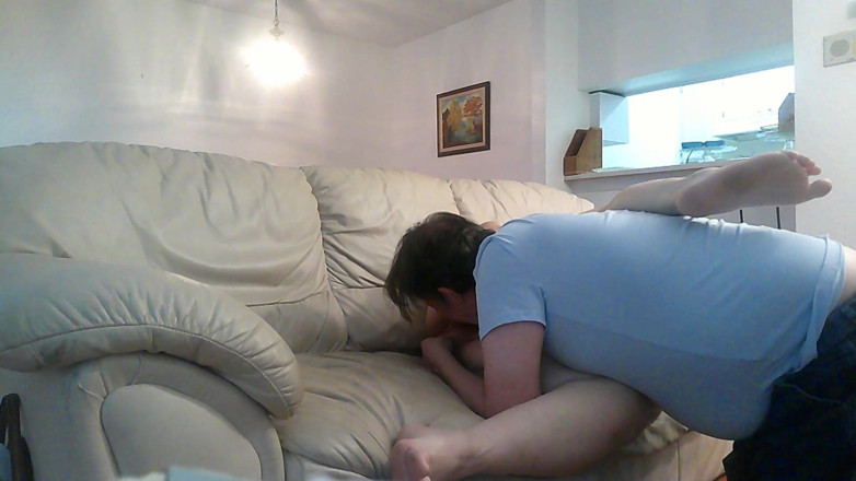BBW nurse Vicki adventures with friends: Big Beautiful Woman Is Naked on Couch Boy Friend Dressed...