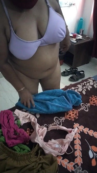 Hot Dress Wearing After Bath