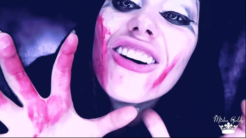 Goddess Misha Goldy: Impotence curse from fair Witch
