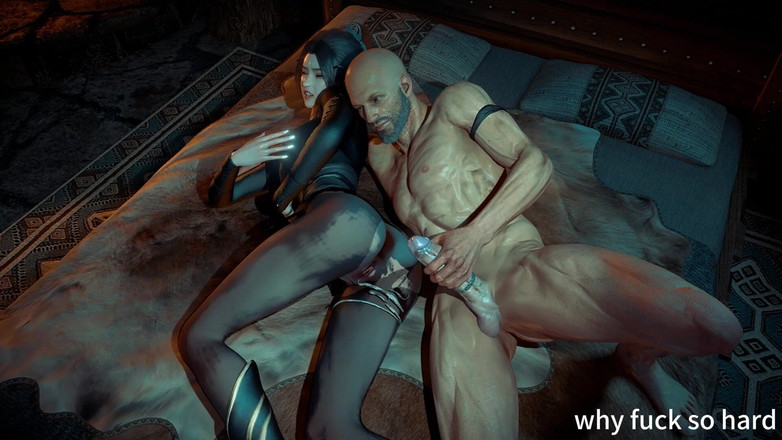 Why fuck so hard: Super model chinez 3D înșelând cu un străin