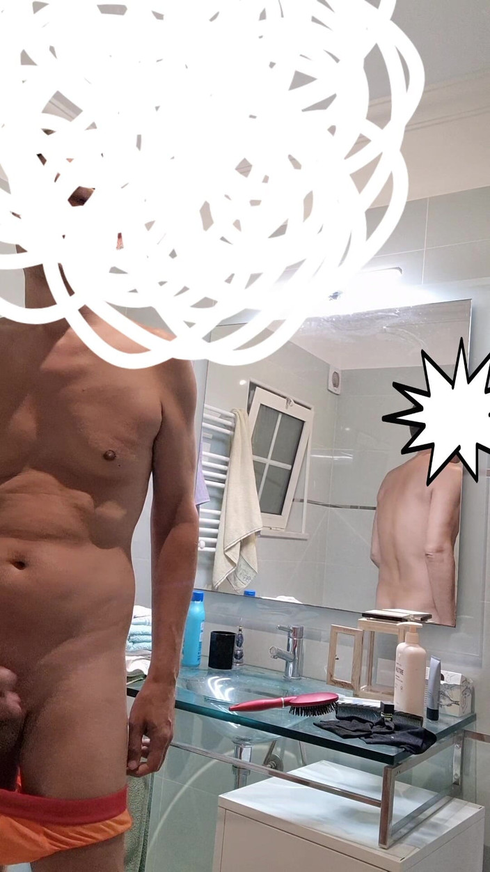 Rafael Torreano: 내 오렌지 브리프에 발정나고 내 배에 사정으로 딸딸이