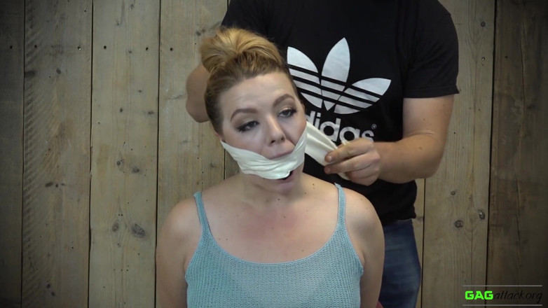 Gag Attack: Stardust - Microfoam tape gagged