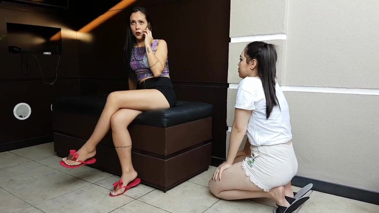 FetishKing: Lesbian Domination Ass Licking