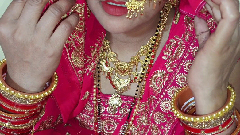 Lalita Singh: První noční sex nevěsty s Piya Suhagrat Nevli manželský pár